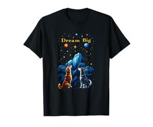Dream Big Dog Space T-Shirt