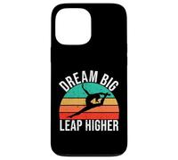 Dream Big Leap Entraîneur de Gymnastique supérieur Coque pour iPhone 13 Pro Max