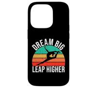 Dream Big Leap Entraîneur de Gymnastique supérieur Coque pour iPhone 14 Pro