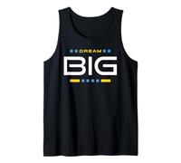 Dream Big Typographie géométrique - Style Moderne et motivant Débardeur
