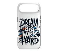 Dream Big Work Hard Graffiti Street Typographie Coque pour iPhone Air