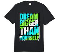 Dream Bigger Than Yourself Réflexion Motivationnelle - Comfort Colors Adult Heavyweight T-Shirt