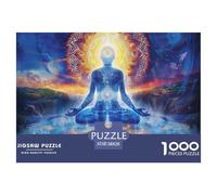 Dream BouddhaPuzzle The Art of Colour: We are Better at Home - Ksitigarbha King 1000 Pieces, Full Colour Series, Perfectly Matching Pieces, for Adults and Children from 12 Years 38x26cm/1000pcs