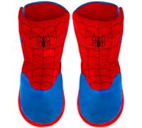 Dream Bridge Garçons Filles Chaussons Chaussons Pour Enfants Bottes Spider Chaussures d'intérieur Chaud Peluche Bottines à la cheville,Bleu,Taille S,25/26EU