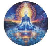 Dream Buddha 1000 Pièces Puzzles Ronds Puzzle Cadeaux Jeu D'Intelligence Puzzle De Qualité Supérieure