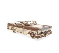 Dream Cabriolet VM-05 ? Maquette de voiture vintage en bois à construire, puzzle 3D à moteur élastique brown TU