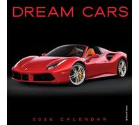 Dream Cars 2026 7 X 7 Mini Wall Calendar