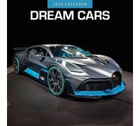 Dream Cars - Calendrier mural carré 2026 - par Red Robin Publishing
