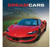 Dream Cars Wiro Wall Calendar 2026