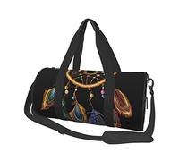 Dream Catcher and Feather Travel Duffel Bag Large Sports Gym Bag Multifonction Overnight Bag for Men Women