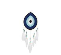 Dream Catcher, macrame wall hanging, Evil Eye Charm, 26.38in Handmade