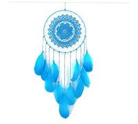 Dream Catcher Mode Vent Vents Substance Pendentif Dream Catcher Bleu Suspendre Décoration de Reve Reve