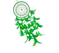 Dream Catchers Featherings Dreamcatchers Traditional Green Beads Net Home Girl Bedroom Hanging Wall Decoration Bohemians Wall Decoration