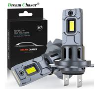 Dream Chaser 20000LM Mini H7 LED ampoule de phare sans fil 120W CSP pour phare de voiture lampes à diodes automatiques H7 Turbo Led 12V 6500K