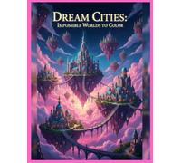 Dream Cities: Impossible Worlds to Color