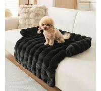 Dream Cloud Canapé-lit pour animal de compagnie, protection de meubles à bords surélevés améliorée, résistante aux déversements, confortable, antidérapant, lavable, en peluche moelleuse pour animaux