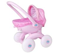 Dream Creations Poussette 4 en 1 My First Landau 4 Modes Interchangeables Poussette de poupée, nacelle, siège de Voyage | Poussette et Landau pour Enfants garçons et Filles à partir de 18 Mois