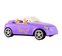 Dream Ella MGA's Car Cruiser-Jouet Décapotable-Convient à Deux Poupées Mannequins de 29 cm-Ceintures de Sécurité, Miroirs et Roues Mobiles-pour Enfants de 3+ Ans, Violet, 578116EUC