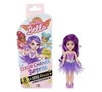 Dream Ella- MGA's Dream Bella fées avec Changement de Couleur Surprise-Aubrey - Petite poupée Mannequin avec des Ailes, Accessoires & Cheveux Violets - 14 cm - À Collectionner, 3 Ans +, 578758EUC