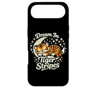 Dream in Tiger Stripes Tigre endormi sur la Lune Coque pour iPhone Air