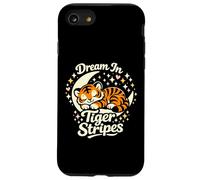 Dream in Tiger Stripes Tigre endormi sur la Lune Coque pour iPhone SE (2020) / 7/8