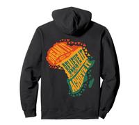 Dream It Believe It Achieve It Carte d'Afrique inspirante Sweat à Capuche