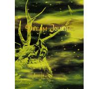 Dream Journal: A Deer In The Wood Dream Journal Notebook With Guiding Questions On Golden Grass Theme
