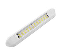 Dream Lighting Éclairage LED Extérieur 12v pour Camping Car IP66 Étanche Lampe Auvent Caravane Boîtier en Aluminium 25CM Blanc Froid