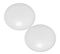 Dream Lighting Éclairage LED pour Caravane Blanc Chaud 3000K Plafonnier 12v Intérieur Camping Car RV 114mm Ronde Set de 2