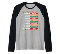 Dream Like Martin Black History Month Célébration Africaine Manche Raglan