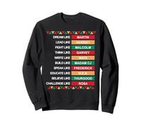 Dream Like Martin Black History Month Célébration Africaine Sweatshirt