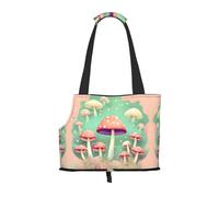 Dream Mushroom Sac de transport pour petit animal de compagnie adapté aux centres commerciaux, avions, bus et métros