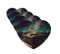 Dream Music Box Lot de 4 désodorisants de voiture à suspendre pour armoire, salle de bain, voiture, tablettes d'aromathérapie, rétroviseur, désodorisants, longue durée