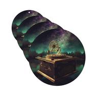 Dream Music Box Lot de 4 désodorisants de voiture à suspendre pour armoire, salle de bain, voiture, tablettes d'aromathérapie, rétroviseur, désodorisants, longue durée