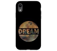 Dream of Mars Space Pioneers Colonisant et Terraforming Coque pour iPhone XR