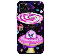 Dream on Alien Donut UFO Candy Planet Kawaii Esthétique Coque pour iPhone 11 Pro Max