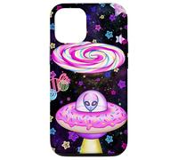 Dream on Alien Donut UFO Candy Planet Kawaii Esthétique Coque pour iPhone 12/12 Pro