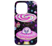 Dream on Alien Donut UFO Candy Planet Kawaii Esthétique Coque pour iPhone 13 Pro
