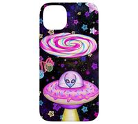 Dream on Alien Donut UFO Candy Planet Kawaii Esthétique Coque pour iPhone 14 Plus