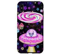 Dream on Alien Donut UFO Candy Planet Kawaii Esthétique Coque pour iPhone XS Max