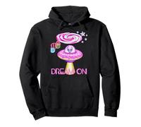 Dream on Alien Donut UFO Candy Planet Kawaii Esthétique Sweat à Capuche