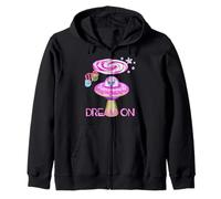 Dream on Alien Donut UFO Candy Planet Kawaii Esthétique Sweat à Capuche
