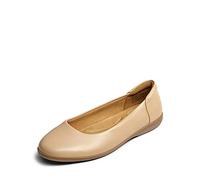 DREAM PAIRS Ballerines Femme Classique Chaussures Plates pour Femmes Douces et Confortables,Size 36.5,Nu,SDFA2312W