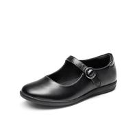 DREAM PAIRS Ballerines Fille Mary Jane Strap Chaussures Plates Ballerine Princesse,Size 32,Noir,KFL217