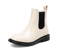 DREAM PAIRS Bottes Fille à Fermeture Éclair Côté Bottines Chelsea Mode Confortables Chaussures Enfant pour École et Loisirs