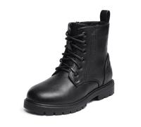 DREAM PAIRS Bottine Fille Chaudes et Confortables | Bottes Enfant Antidérapantes avec Fermeture Éclair Latérale, Chaussures à la Mod