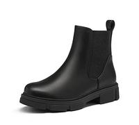 DREAM PAIRS Bottines Chelsea pour Femme Bottine à la Mode Classique Bottes Femmes Chaussures Confortable,Size 40,Noir,SDAB2205W-E