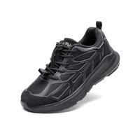 DREAM PAIRS Chaussures de course légères et respirantes pour garçons et filles, Noir, 3 Little Kid