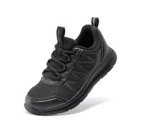 DREAM PAIRS Chaussures de course pour enfants - Confort classique, Noir, 10 UK Child