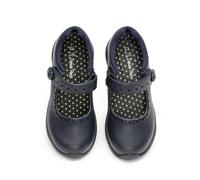 DREAM PAIRS Chaussures d'école Mary Jane plates confortables pour filles, chaussures habillées pour tout-petit/petit enfant/grand enfant, Bleu marine, 10 Toddler